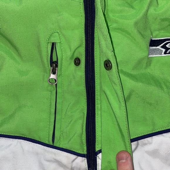NFL Seattle Seahawks Winter Coat | Size Youth Large - Picture 6 of 13